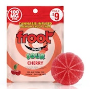 Froot - Sour Gummy - Cherry 100mg