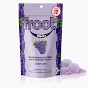 Froot - Indica - Grape Ape - 10pk - Gummies - (100mg)