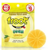 Froot - Sour Gummy - Lemon 100mg