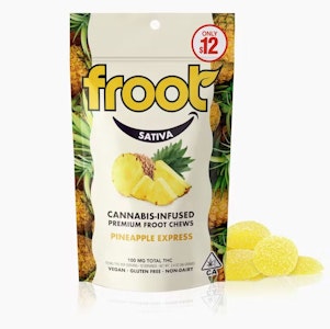 FROOT - Froot - Sativa - Pineapple Express - 10pk - Gummies - (100mg)