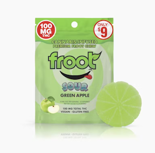 FROOT - Froot - Hybrid - Sour Green Apple - Gummies - (100mg)