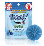 Froot| Sour Blue Razz | 100mg