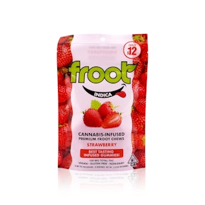 FROOT - Edible - Strawberry - Gummies - 10-Pack - 100MG