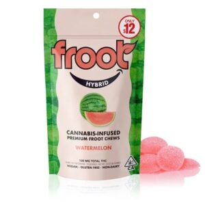 FROOT - Froot - 100mg 10pk Gummies - Watermelon