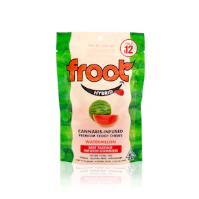 FROOT - Edible - Watermelon - 10-Pack - Gummies - 100MG