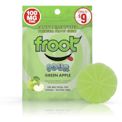 Froot - 100mg Gummy (Sour Green Apple-Hybrid)