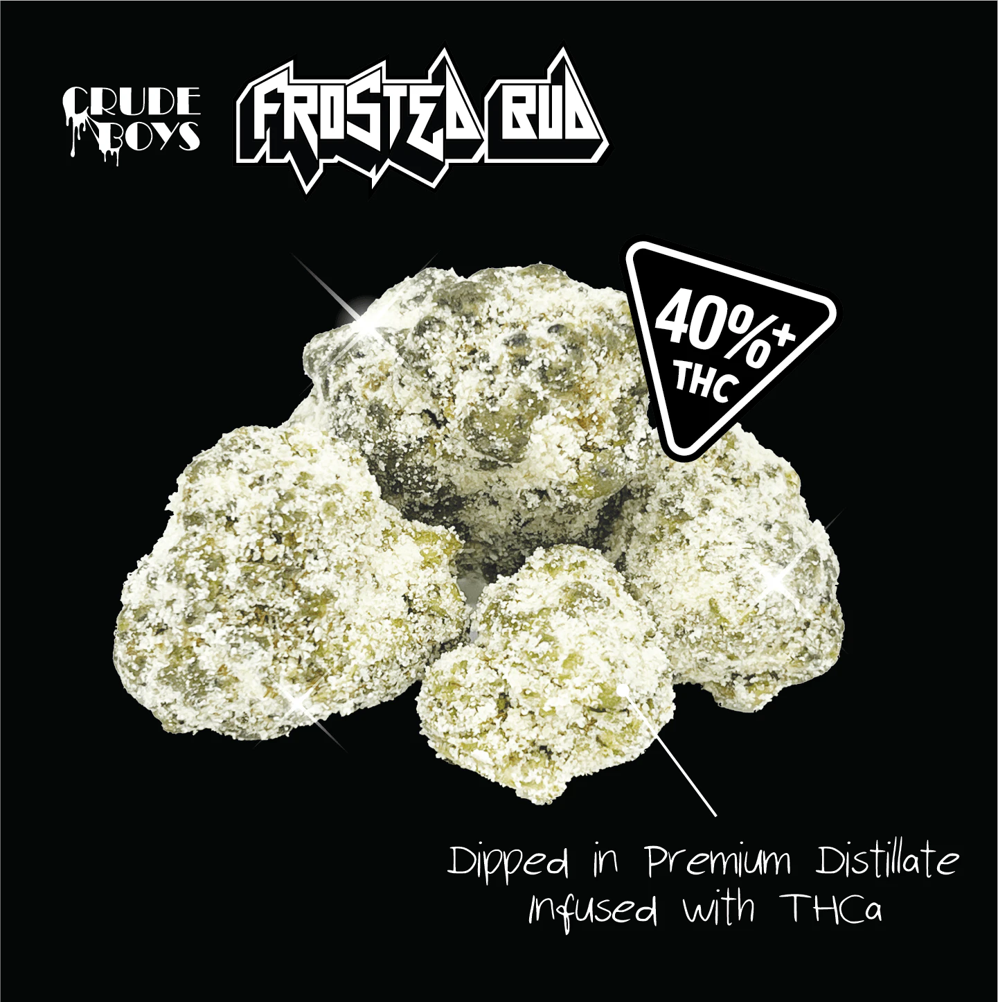 CRUDE BOYS - Crude Boys - Scrambled Noodle Frosted Bud- 3.5G Main Image