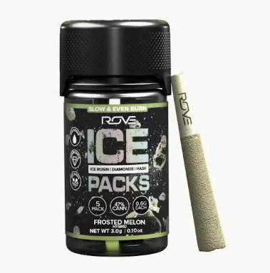 ROVE - Frosted Melon Infused PreRoll 5pk - 3g - ROV Main Image