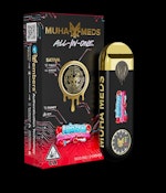Muha Meds - Frozen Pomegranate - 1g Distillate All In One Vape