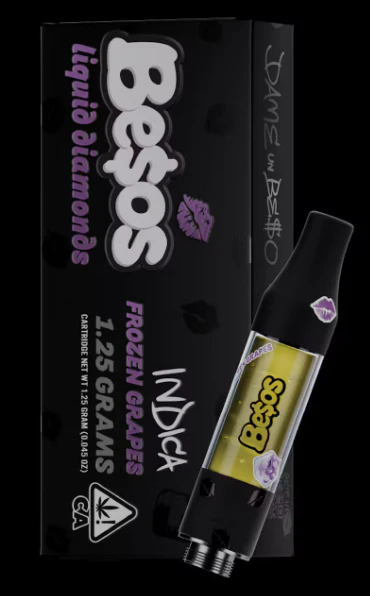 Be$os - Frozen Grapes - 1.25g Cartridge Diamonds Main Image