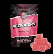 Rezinators-Fruit Punch-Hash Gummies-10mg/10pack