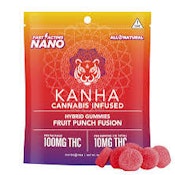 [Kanha] NANO Gummies - 100mg - Fruit Punch Fusion (H)