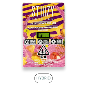 STIIIZY - Stiiizy - Fruit Punch Splash - Gummies - 10pk - 100mg