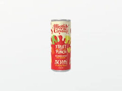 Highly Casual - Highly Casual - Fruit with a Punch Seltzer 50mg