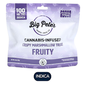 Big Pete's - Fruity Blast - Indica - Marshmallow Treat - 100mg