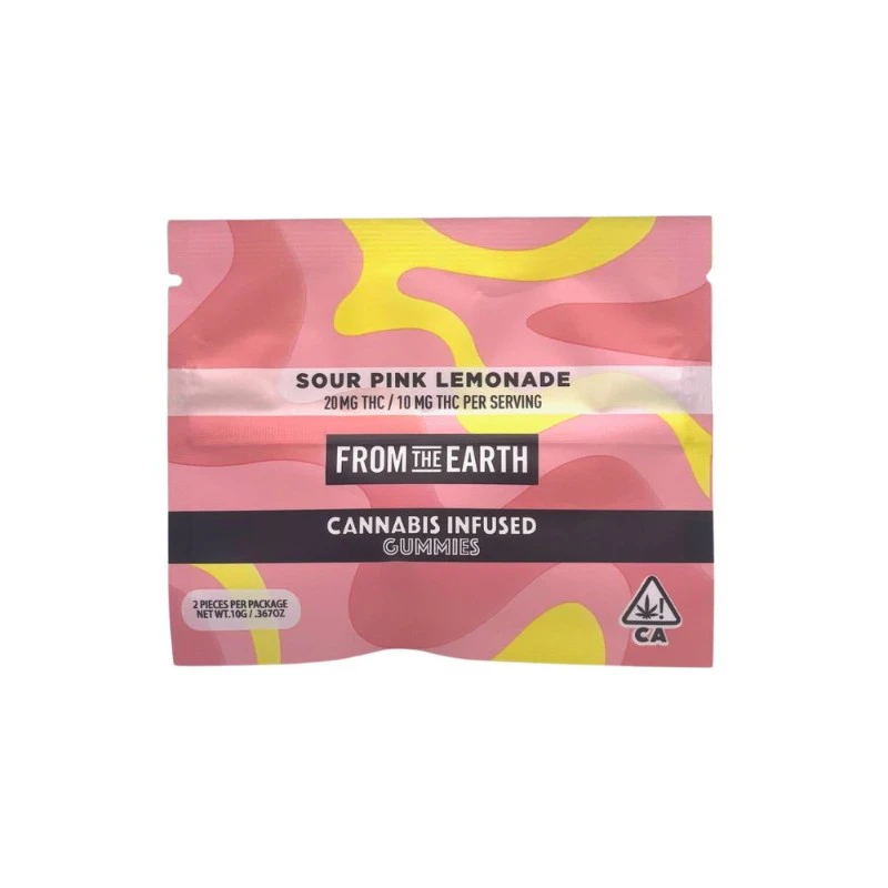 FROM THE EARTH - SOUR PINK LEMONADE 20MG - FROM THE EARTH Main Image