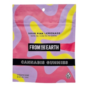 FROM THE EARTH - SOUR PINK LEMONADE 100MG - FROM THE EARTH