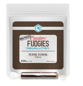 Revolution - Super Fudgie Sativa 1pk - 100mg
