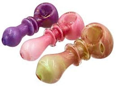 4" glass hand pipe
