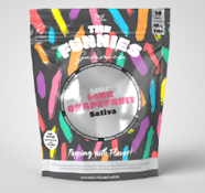 Sour Pink Grapefruit Live Rosin 10pk Gummies - 100mg
