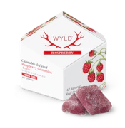 Wyld Sativa Raspberry Gummy 100mg