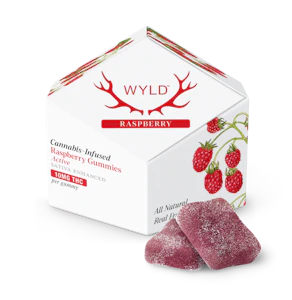 WYLD - Wyld Sativa Raspberry Gummy 100mg