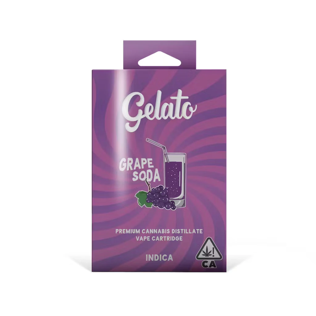 Gelato - Grape Soda (I) 91%THC | Gelato | 1ml Main Image