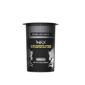 MKX - MKX - Guava Melon OG .5G Liquid Diamond Infused Pre-Roll (5 Pack)