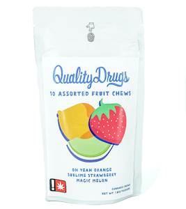 QUALITY DRUGS - Quality Drugs Fruit Chews 100mg