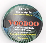  Voodoo-Green Apple-Sativa-10mg THC-10m CBD-200mg