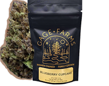 Gage Farm - Blueberry Cupcake - 22.66% THC - 3.5g - Dry Flower