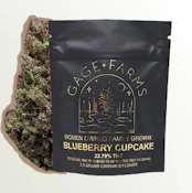 Gage Farms - Blueberry Cupcake - 22.79% THC - 3.5g - Dry Flower