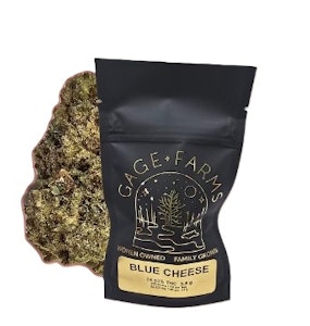 GAGE FARMS - Gage Farms - Blue Cheese - 25.34% THC - 3.5g - Dry Flower