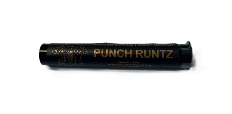 Gage Farms - Gage Farms - Punch Runtz - 29.84% THC - 0.75g - Pre-roll Main Image