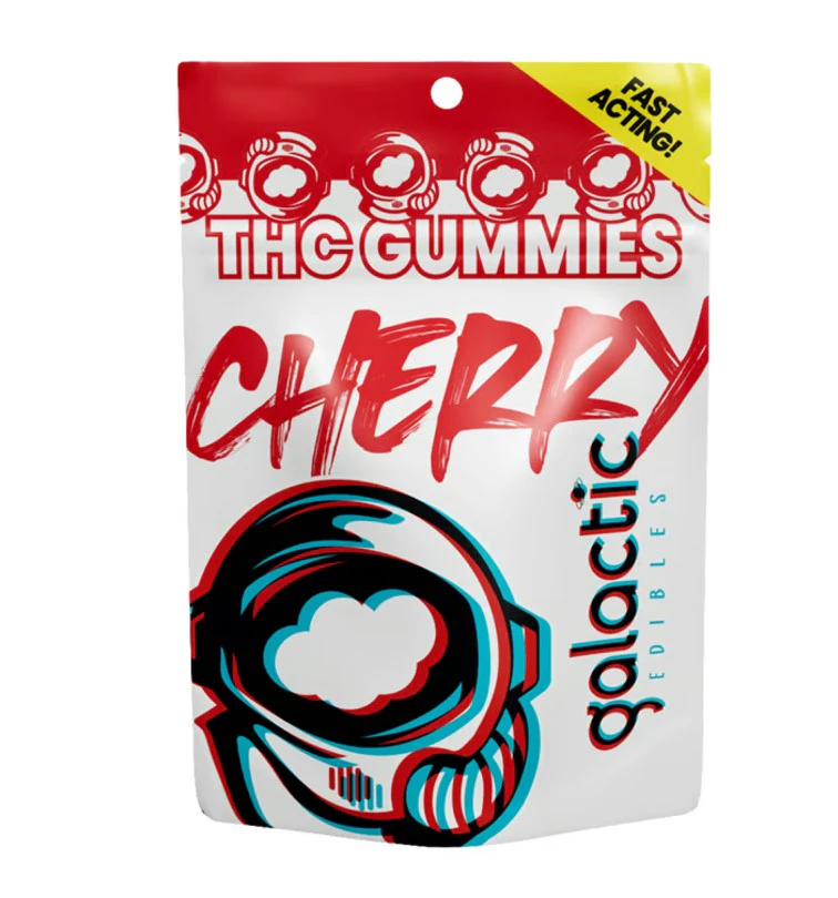 GALACTIC - Fast Acting Cherry Gummies - 100mg - CLC Main Image