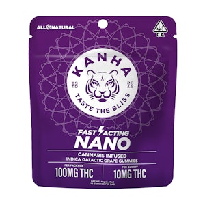 KANHA - KANHA | GALACTIC GRAPE - 10PK | EDIBLE | 100MG