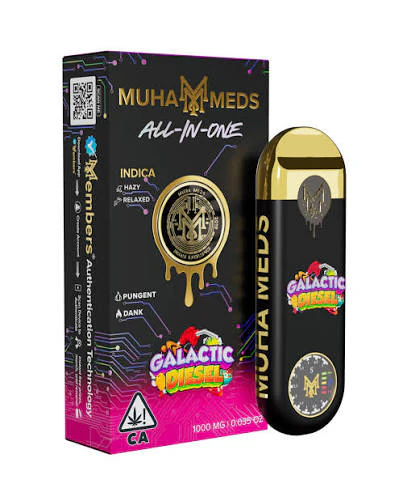 Muha Meds - Galactic Diesel 2g Disposable Main Image