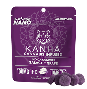 KANHA - KANHA - NANO - 100mg - Indica Galactic Grape