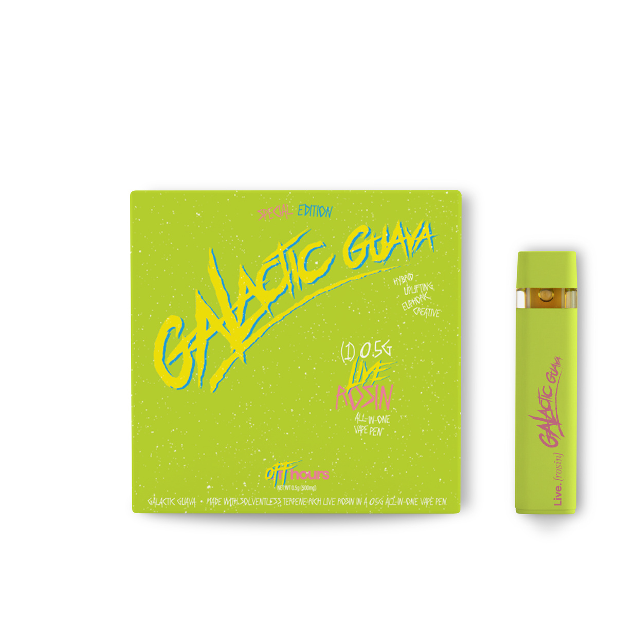 Galactic Guava | .5G Live Rosin AIO