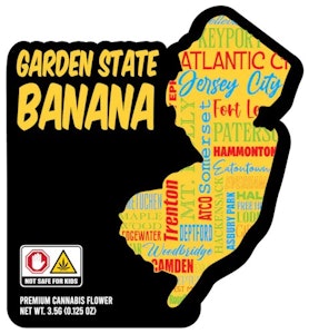 GOLDEN STATE BANANA - Garden State Banana | flower | Blue Cheese | 3.5g