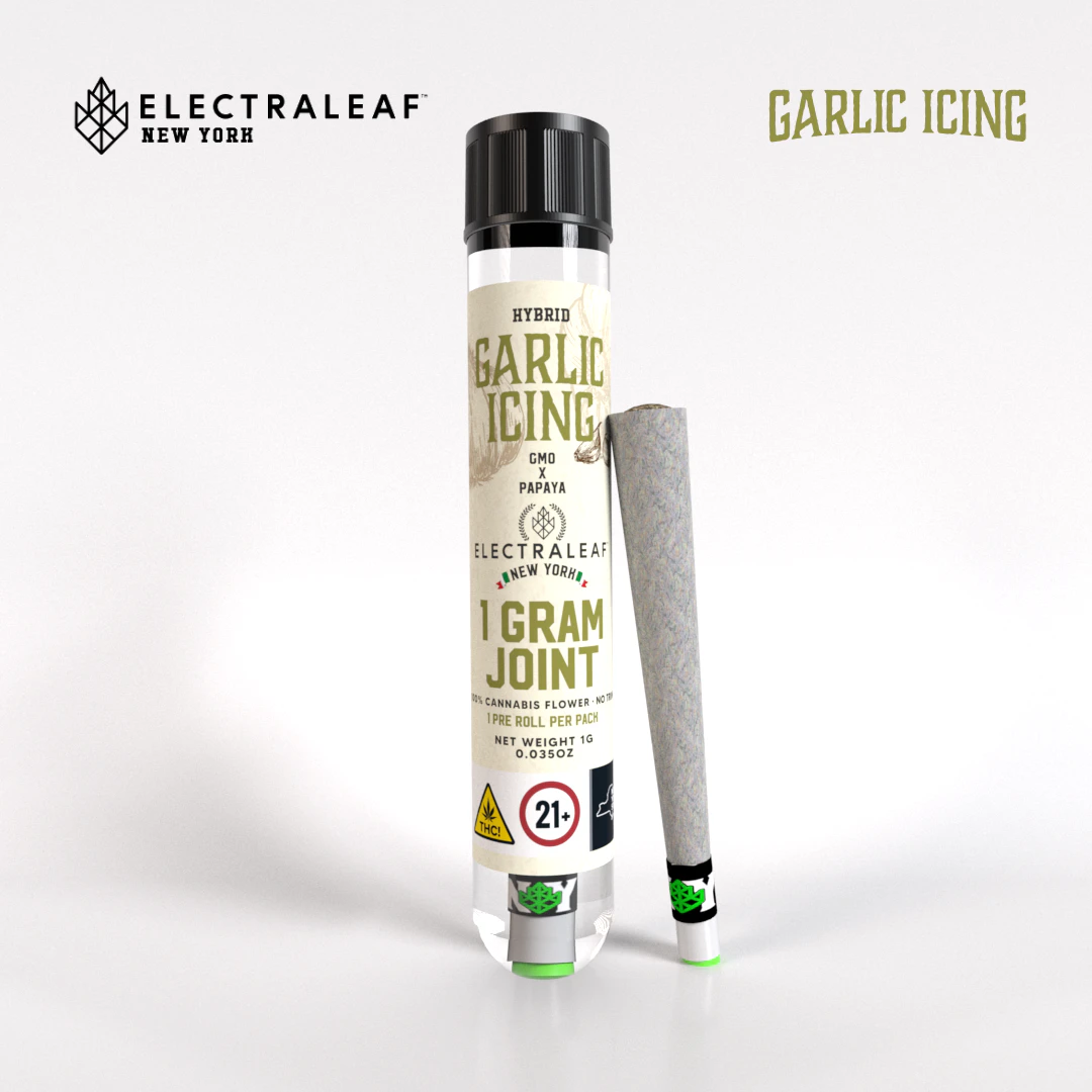 ElectraLeaf - Garlic Icing - 1g Pre-Rolls Main Image
