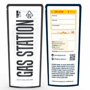 Gas Station - Gas Station - Disposable - Blue Lobster Cured Resin - 1g