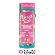 Good Tides Passionfruit THC : CBD : CBN Solventless Hash Gummies 100mg