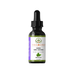 Kokoro Way - Kokoro Way 1500mg CBD Isolate Tincture THC FREE (Mint Flavor)