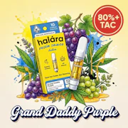 Halara | Grand Daddy Purple | Live Diamond Sauce Cartridge | 1g