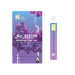 New Norm - New Norm - Grandaddy Purp - Sleep 1g Disposable