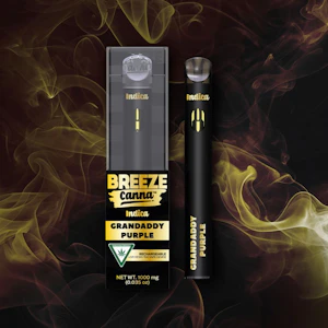 BREEZE CANNA - Breeze Canna | (1G) Live Resin Vape | Grandaddy Purple