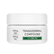 Mary's Relief 1:1 CBD:THC Transdermal Compound 1000mg