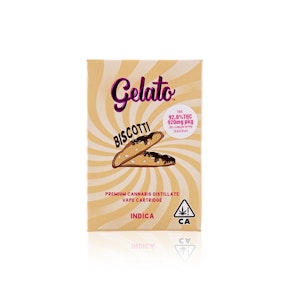 GELATO - Cartridge - Biscotti - Flavor - 1G