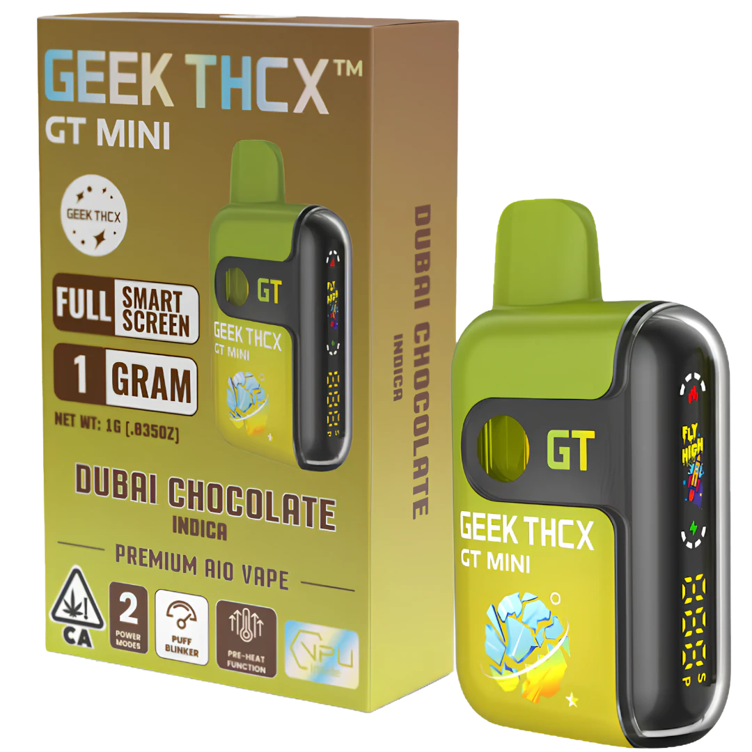 Geek Thcx - GEEK THCX - 1g AIO - Dubai Chocolate Main Image